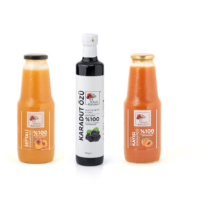 3 lü Tanışma Paketi ( Karadut+Şeftali+Kayısı)