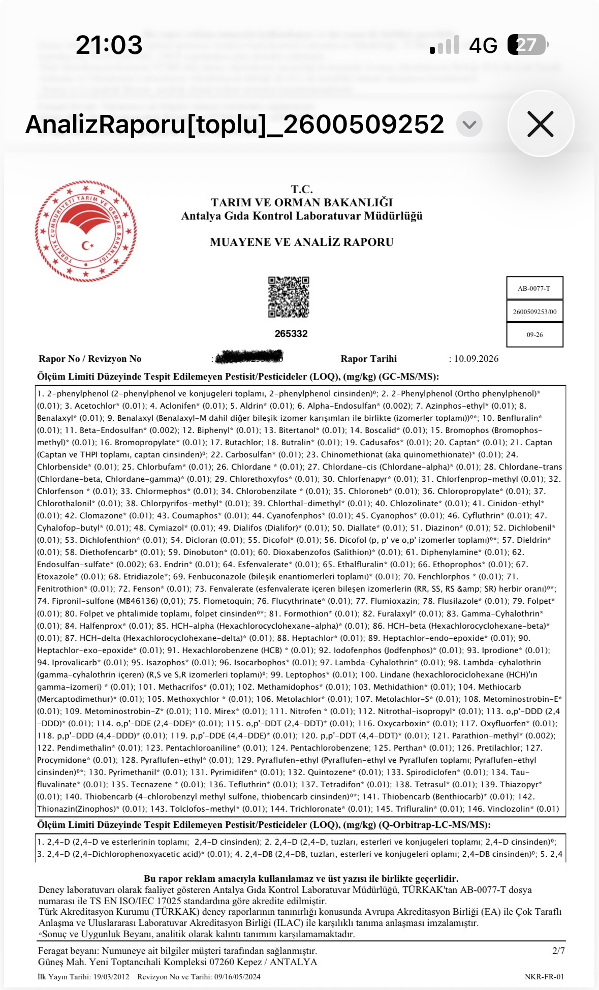 Pestisit Analizli Dalından Taze Mürdüm Eriği 10 KG - Görsel 7