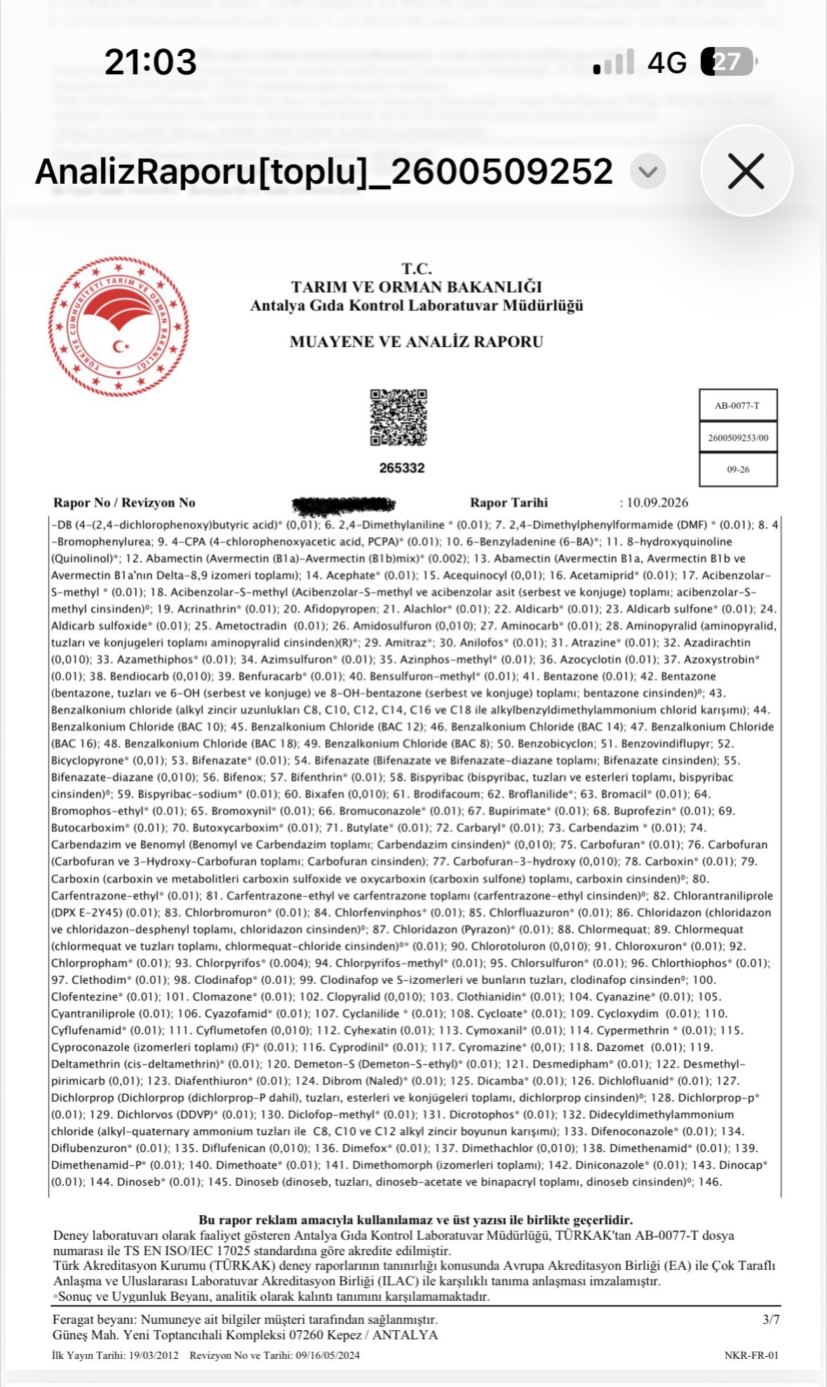 Pestisit Analizli Dalından Taze Mürdüm Eriği 10 KG - Görsel 8