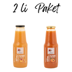 2 li Paket (Şeftali + Kayısı)