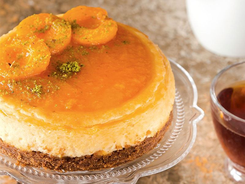 Kayısı Soslu Cheesecake Tarifi