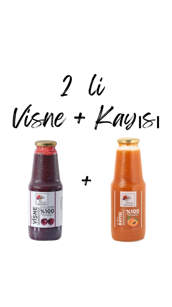 2 li Vişne + Kayısı