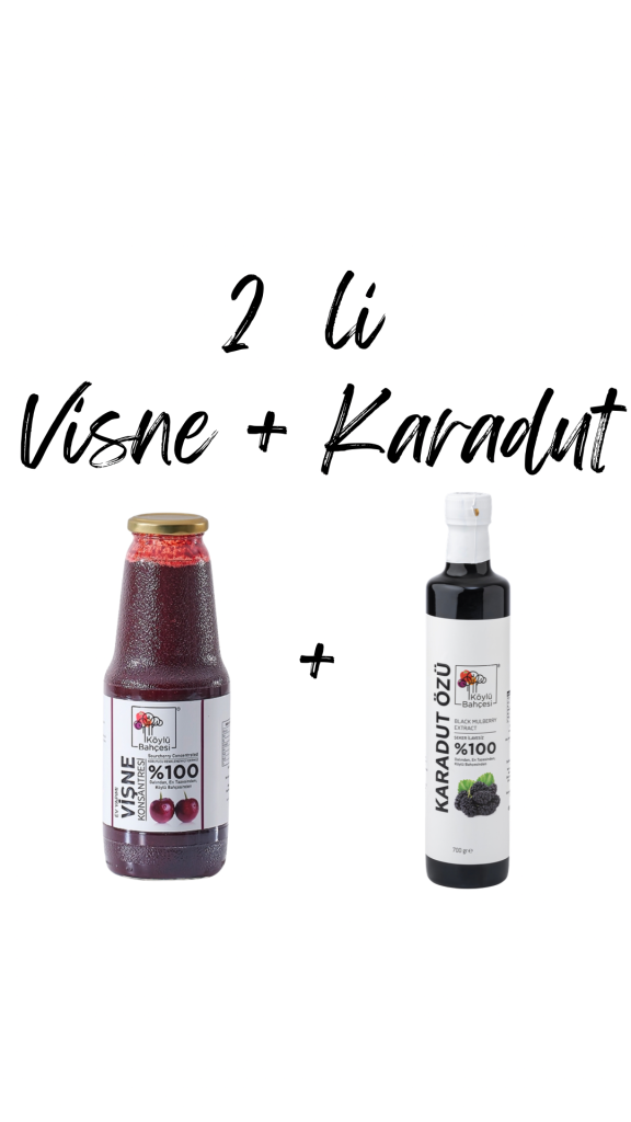 2 li Paket Vişne + Karadut
